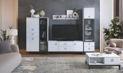 Тумба навесная с 2 ящиками (1800) Шарлиз 
