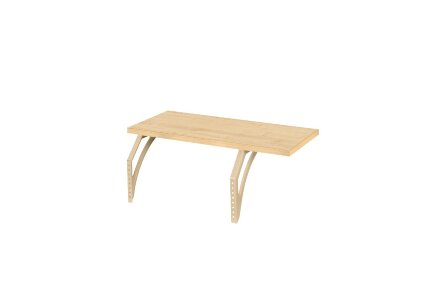 Полка боковая Polka_b 1/550 к партам Parta 1/75, Parta 1/75-40 