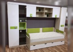 Кровать №800.4 Стиль, Лайм 