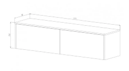 Антресоль АН-01 Бостон, Крафт